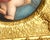 Raphael Antique KPM-Style Porcelain Plaque, Madonna Della Sedia After Raphael, Signed Spitz, Giltwood Frame For Sale - Image 4 of 11