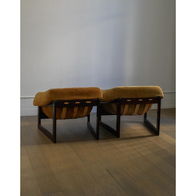 Mid-Century Modern Mid-Century Modern Lounge Chairs by Percival Lafer, 1970 For Sale - Image 3 of 9