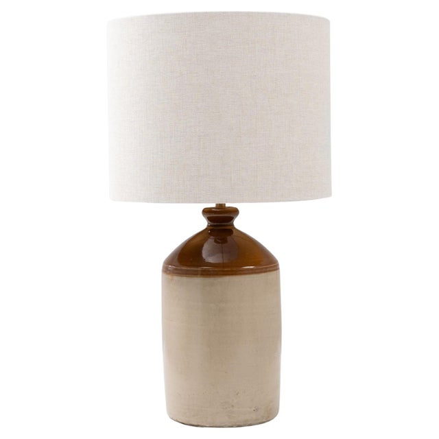 20th Century English Ceramic Jug Table Lamp For Sale - Image 9 of 18