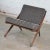 Handsome and iconic Scandinavian Modern Scissor lounge chair designed by Folke Ohlsson for Dux. It is in wonderful vintage...