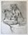 Mid-Century Modern Vintage Mid Century Etching Female Nude by Lossart For Sale - Image 3 of 7