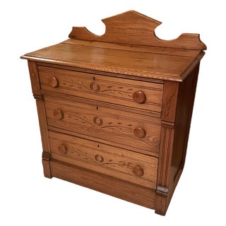 Antique Eastlake Victorian Style Dresser For Sale