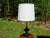 Vintage Solid Mahogany Barley Twist Floor Lamp Table For Sale In Boston - Image 6 of 16