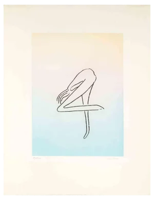 Man Ray, Untitled, Etching, 1976