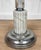 Vintage Art Deco Slag Glass & Chrome Illuminated Cigar Ashtray Stand For Sale - Image 10 of 10