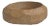Pono Wide Multi-Faceted Pale Wood Bangle For Sale