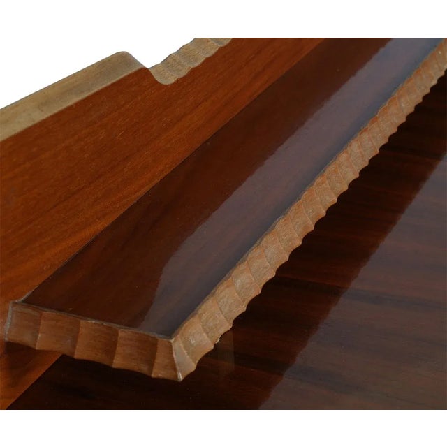 1940s Beech, Rosewood, and Inlaid Maple Sideboard by Melchiorre Bega, 1940s For Sale - Image 5 of 8