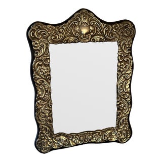 1980s Sterling Silver Repousse Frame, John Bull Ltd., England For Sale