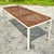 Vintage Coastal Danny Ho Fong for Trop-Cal Rattan Top Dining Table For Sale - Image 10 of 12