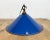 Industrial Blue Enamel Factory Pendant Lamp, 1950s For Sale - Image 10 of 18