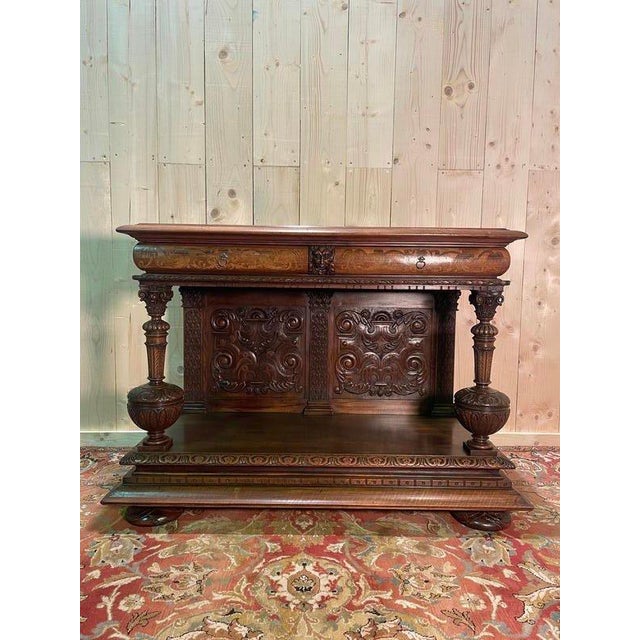 Renaissance Style Console Table For Sale - Image 10 of 10