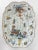 French or Dutch Faience Delft Polychrome Chinoiserie Platter For Sale - Image 10 of 10