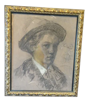 French Drawing by Paul Sieffert