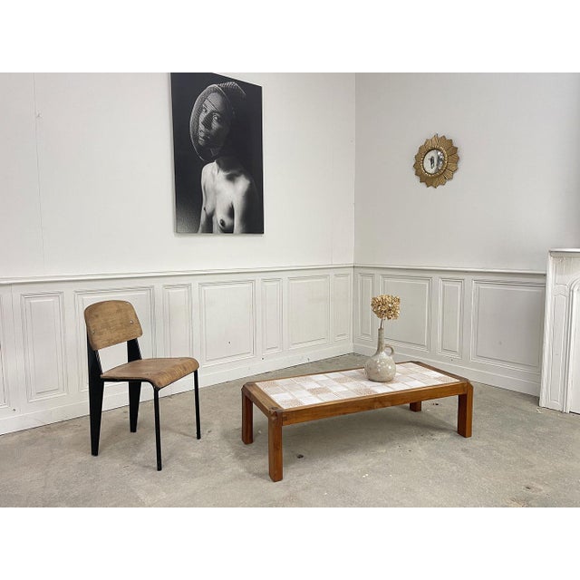 Wood T18 Coffee Table by Pierre Chapo, 1970s For Sale - Image 7 of 8