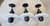 Apparatus Apparatus Studio Median Mono Alabaster & Blackened Brass Pendants - Set of 3 For Sale - Image 4 of 14