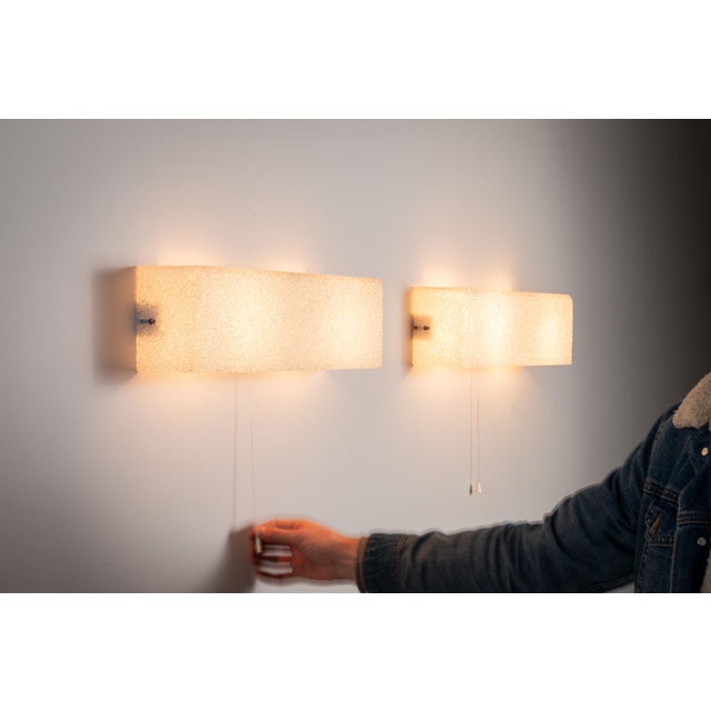 Vintage Cristallux Wall Lamps, 1970s, Set of 2 For Sale - Image 15 of 17