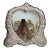 Sterling Silver Repose Heart Picture Frame Table Mirror by David Shaw London.