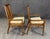 Pair of Mid-Century Modern Walnut Cane-Back Arm Chairs For Sale In Raleigh - Image 6 of 13