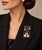 Late 20th Century Late 20th-Century Contemporary Cultured Pearl Brooch For Sale - Image 5 of 5