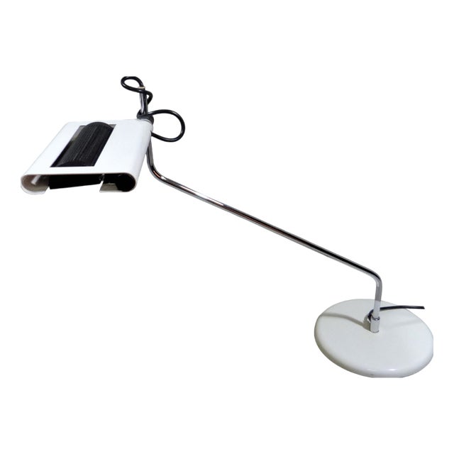 Industrial Italian Desk Lamp, 1980s For Sale