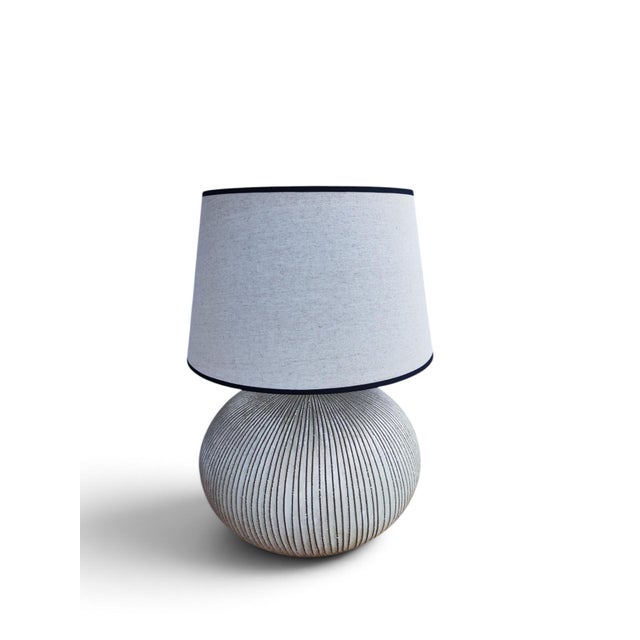 Large Italian Ceramic Table Lamp, 1960s For Sale - Image 9 of 9