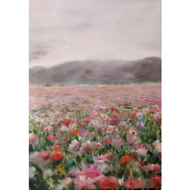 Oil painting on canvas realized by Elena Mardashova, 70x50 cm. Realized in 2020. Excellent condition. This piece is...