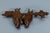 Antique Black Forest Carved Wood Wall Key Holder with Swallow Birds, ca. 1910s For Sale - Image 17 of 18