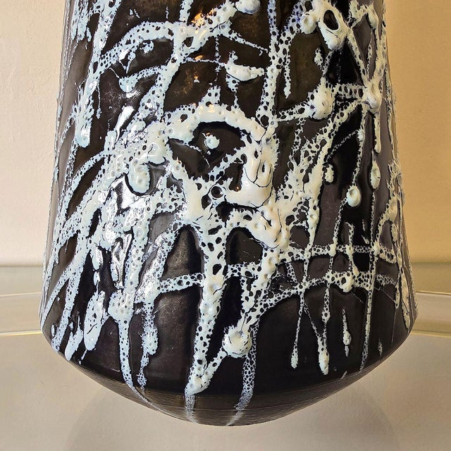 Mid Century Modern Italian Tall Vase 1960s For Sale - Image 11 of 14