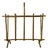 Magazine Rack in Gilt Iron, 1970s For Sale