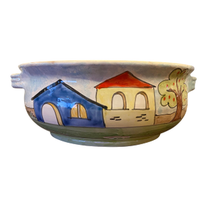 Vintage Hand Painted Nino Parrucca Pasta Bowl