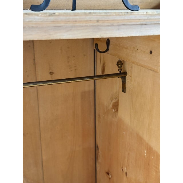 Brown Antique English Gentlemans Cabinet For Sale - Image 8 of 8