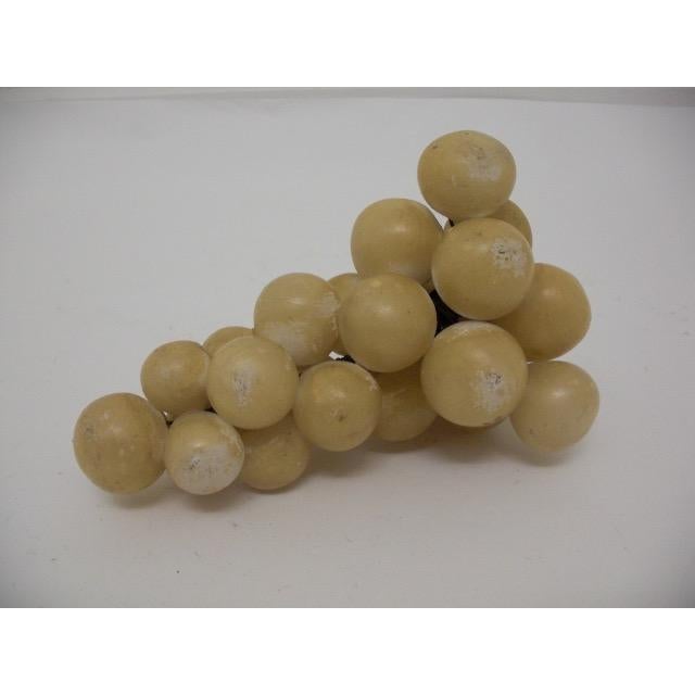 Mid 20th Century Vintage Italian Alabaster Grapes Cluster For Sale - Image 5 of 6