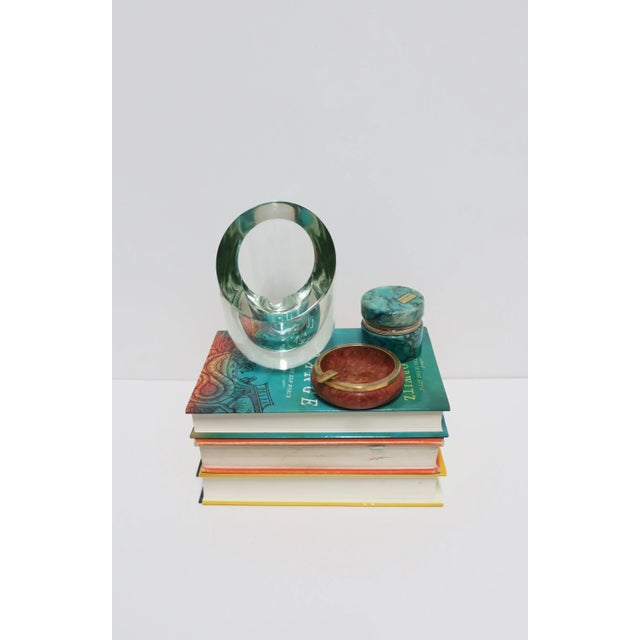 Italian Modern Murano Art Glass Ashtray or Bowl For Sale - Image 9 of 13