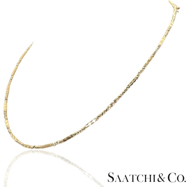 18k (750) Yellow Gold: Bracelet / Bangel / Necklace, Magnetic Chain. For Sale In New York - Image 6 of 14