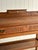 Traditional Antique Quarter Sawn Oak Console Table With Carved Gallery Back For Sale - Image 3 of 17