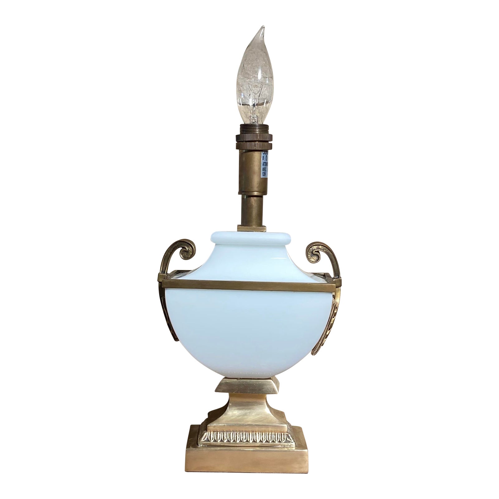 21st Century Decorative Crafts Inc. Neoclassical Style Table Lamp Brass