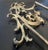 1900 - 1909 Antique Italian Liberty Art Nouveau Adjustable Metal Photograph Easel For Sale - Image 5 of 6