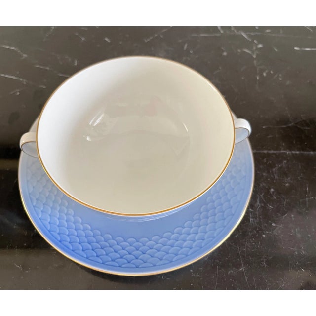 Add a touch of classic Danish porcelain artistry to your collection with this **Vintage Bing & Grøndahl (B&G) Seagull Flat...