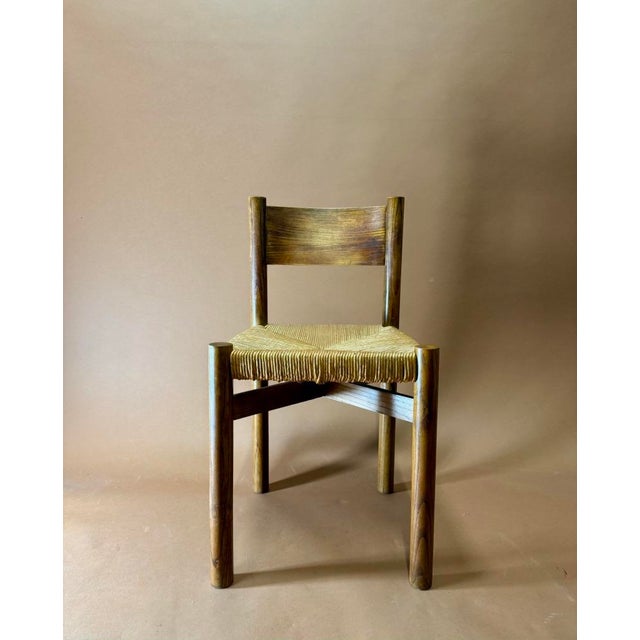 Vintage Chair in Meribel by Charlotte Perriand, 1950 For Sale - Image 9 of 9