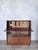 Contemporary Mid-Century Oak Bureau Cabinet with Sliding Doors, 1960s For Sale - Image 3 of 10