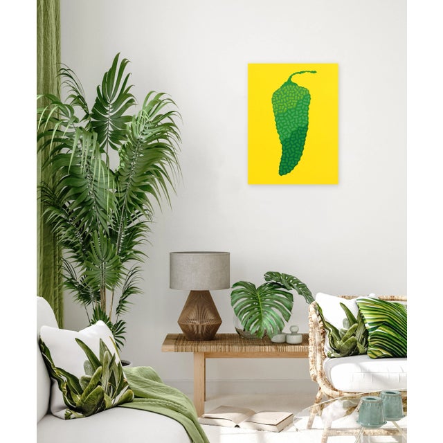 Green "Limon Jalapeno" Original Artwork by Will Beger For Sale - Image 8 of 10