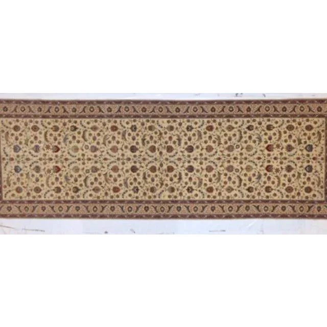 Persian Signed Persian Tabriz Palace Rug 6'5" X 19'5" For Sale - Image 3 of 13