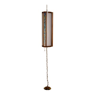1960s John Keal Chain Pole Lamp For Sale