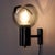 Metal Vintage Wall Lamp in Glass and Aluminium, 1960s For Sale - Image 7 of 7