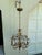 Vintage Four Arm Gold Gilt Italian Chandelier For Sale - Image 9 of 9