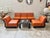Vintage Modular Amanta Chairs by Mario Bellini for B&B Italia, 1960s, Set of 5 For Sale - Image 6 of 10