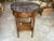 Early 20th Century Vintage French Louis XVI-style Round Side Table With Marble Top For Sale - Image 9 of 9