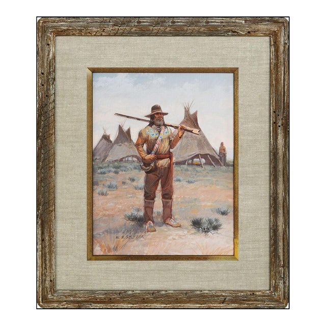 Late 20th Century Mountain Man, Steve Seltzer For Sale