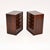 CFC Silkeborg Vintage Danish Bedside Chests by Henning Korch for Silkeborg, 1960s, Set of 2 For Sale - Image 4 of 11