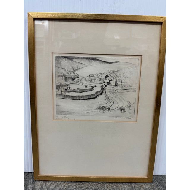 1990s Lionel Pries Architectural Drawings, Set of Six For Sale - Image 5 of 12
